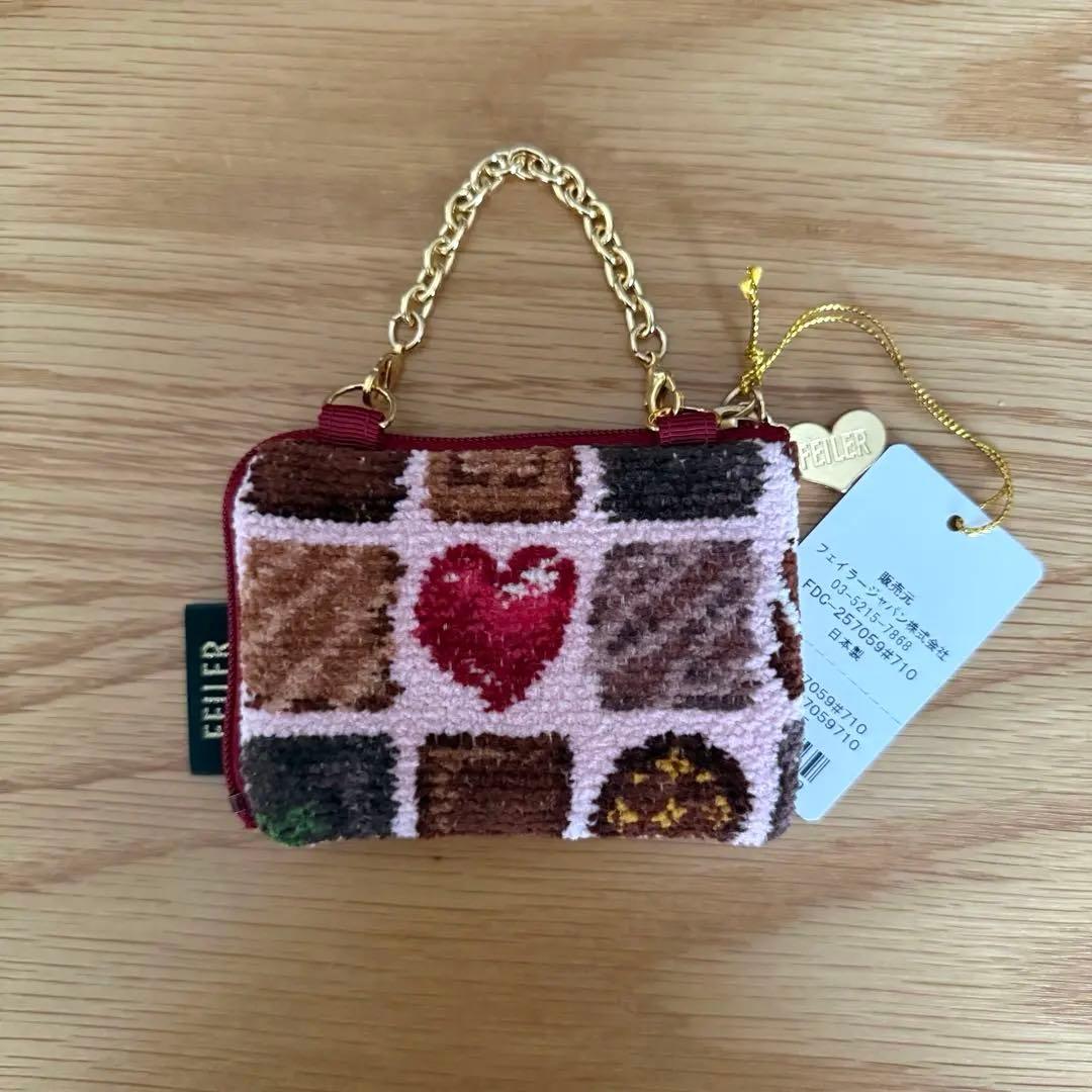 FEILER フェイラー コフレドゥショコラ サイドポーチ WEB限定 ピンク