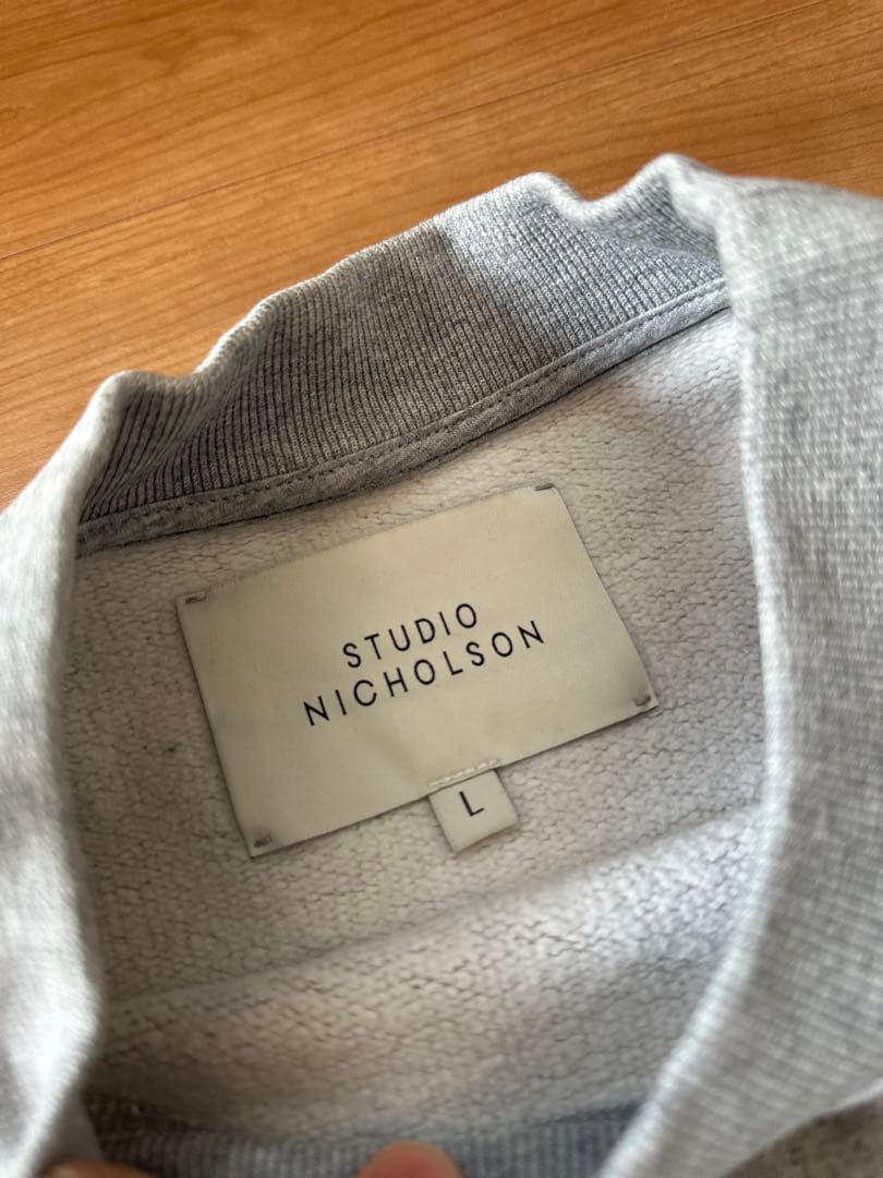 美品　STUDIO NICHOLSONスウェット　L
