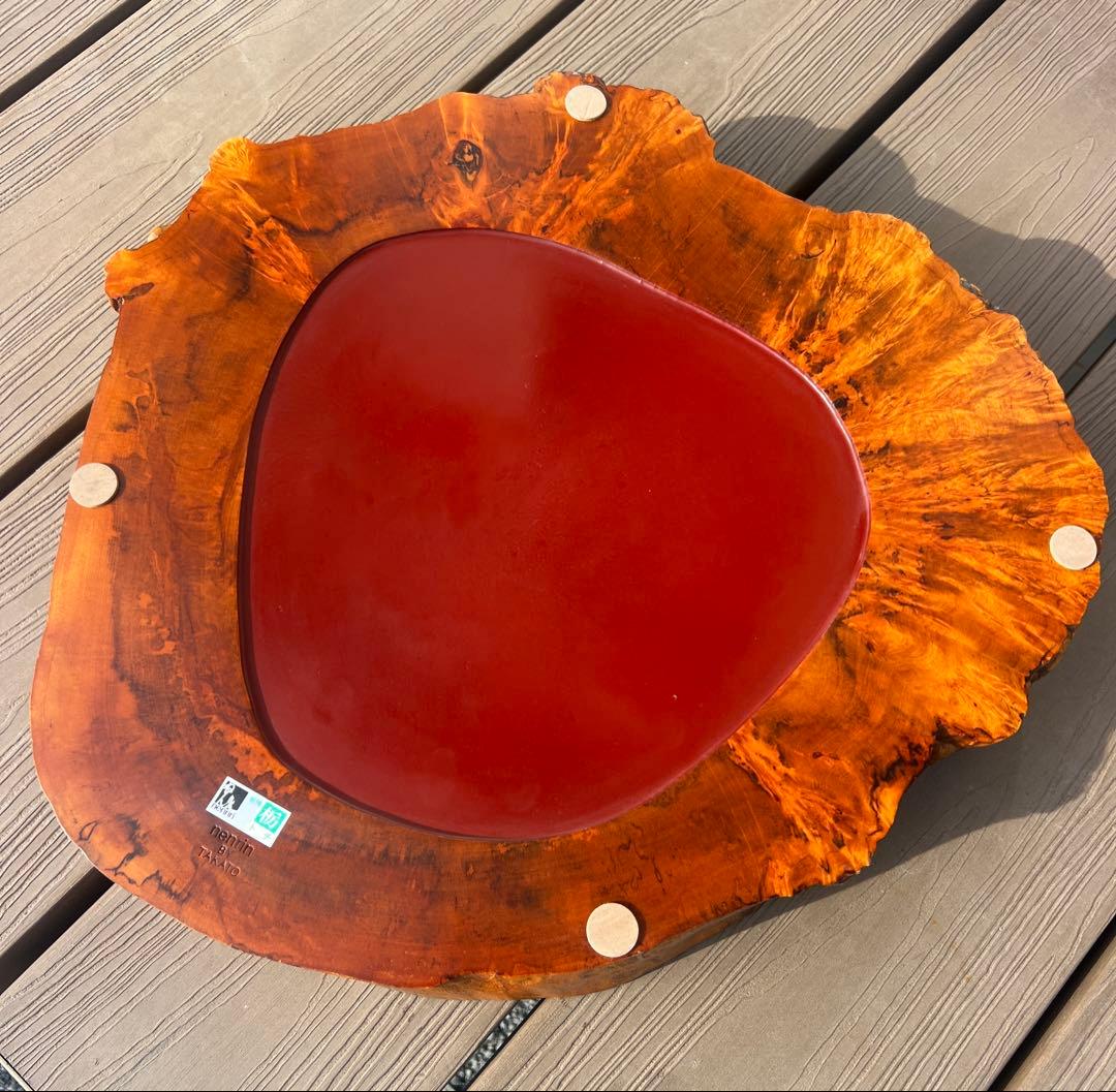 nenrin by takato 天然栃 凹型花台　1970’s