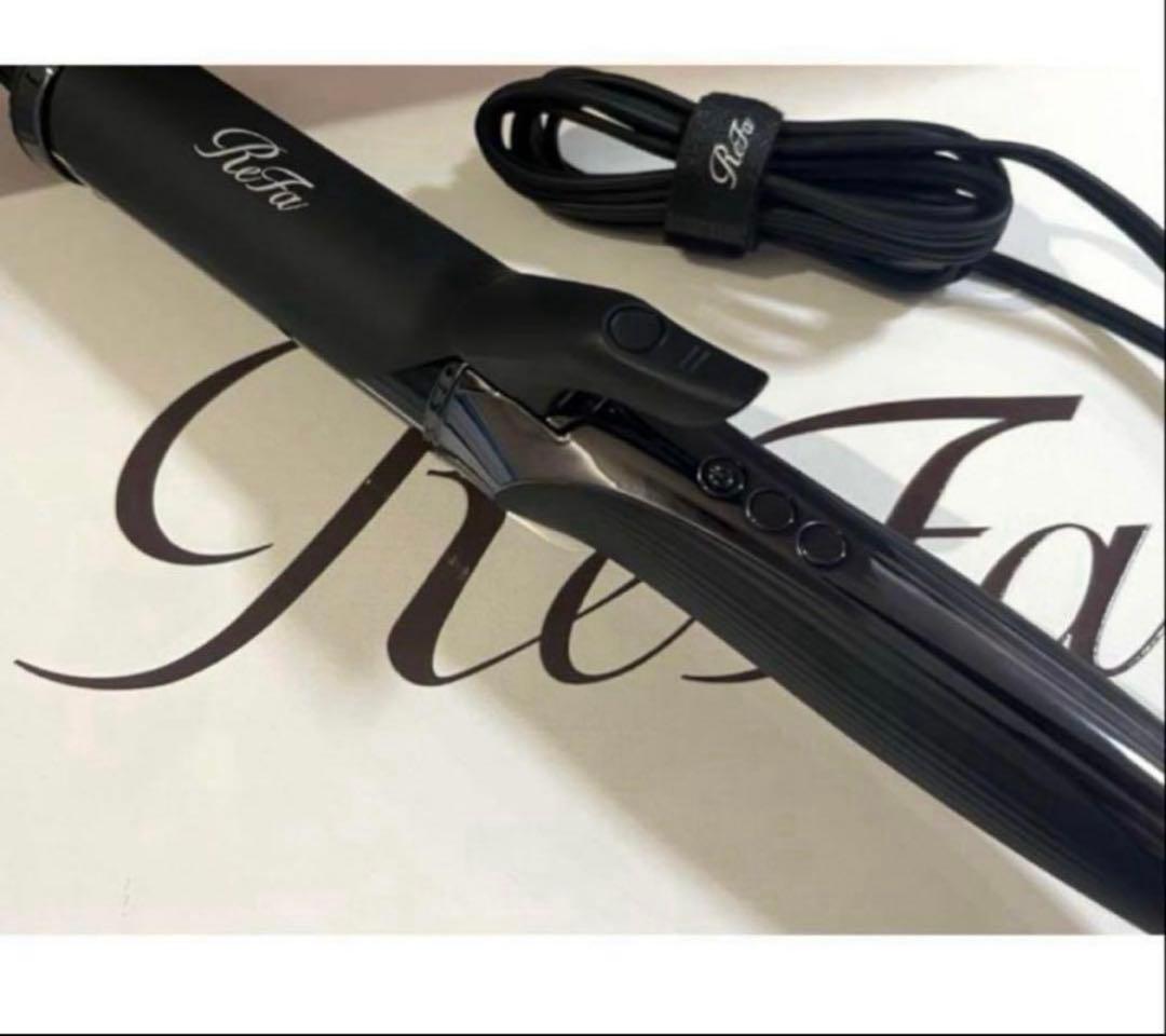 リファ カールアイロンプロ (コテ)ブラック 38mm 新品未使用