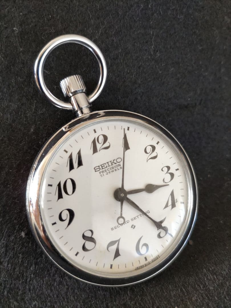 国鉄　懐中時計　分鉄