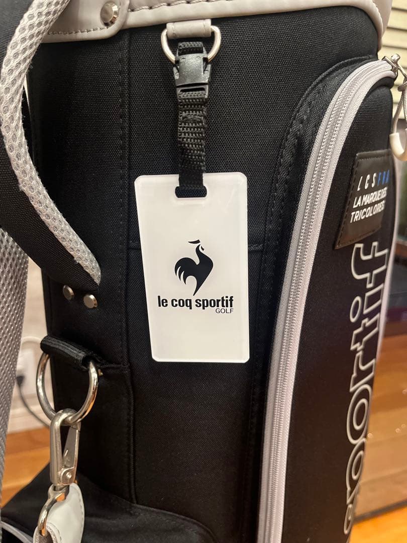 【2in1】黒/ le coq sportif ゴルフ キャディバッグ