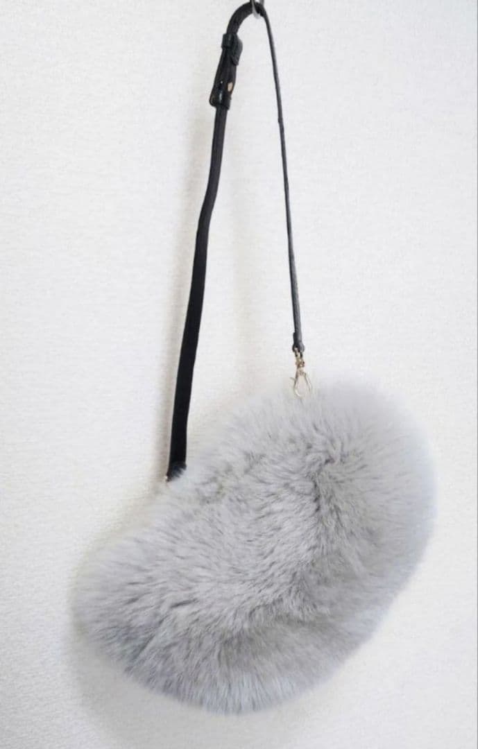 美品 LUDLOW foxウエストポーチ フォックスファー ボディーバッグ