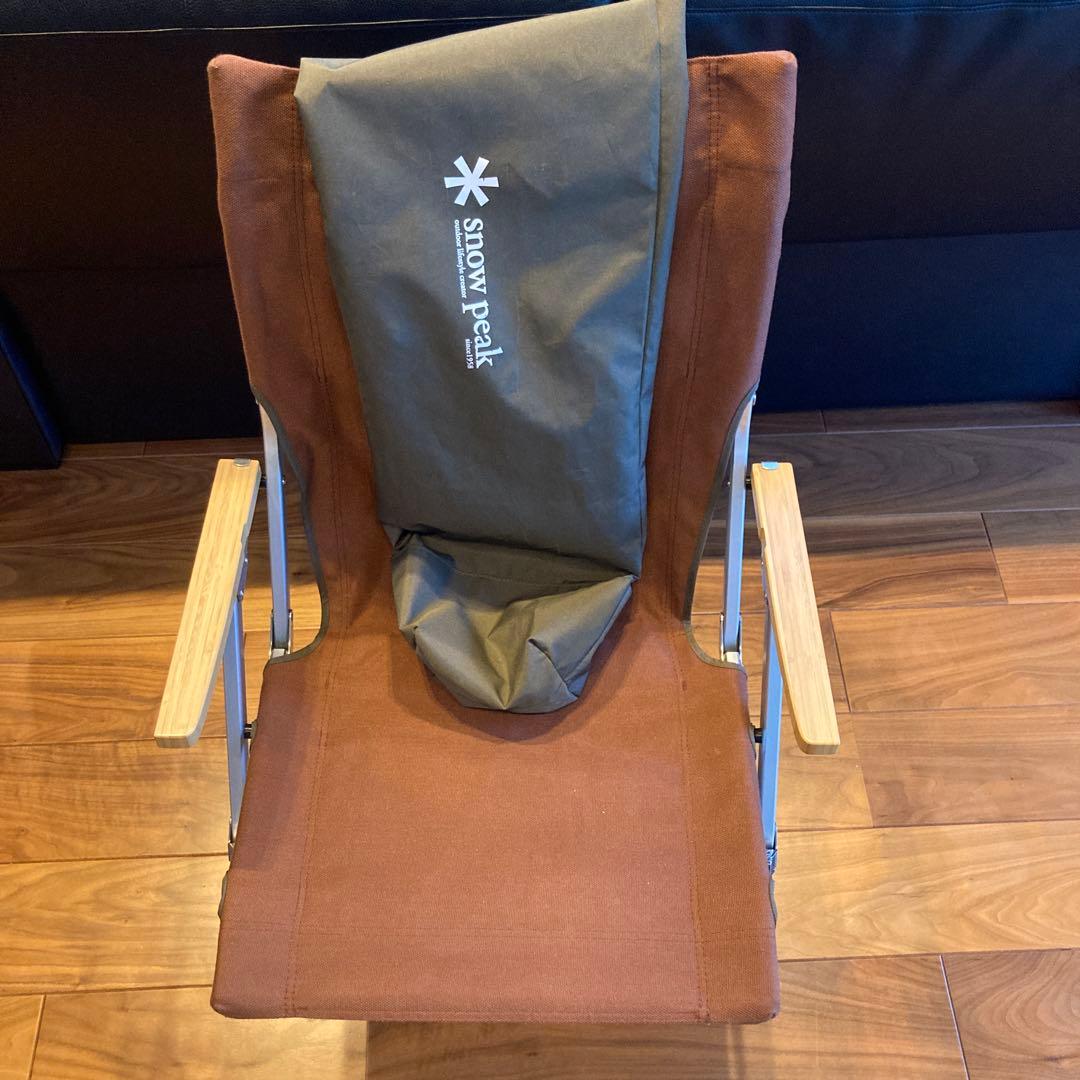 スノーピーク ローチェア30 ブラウン　美品