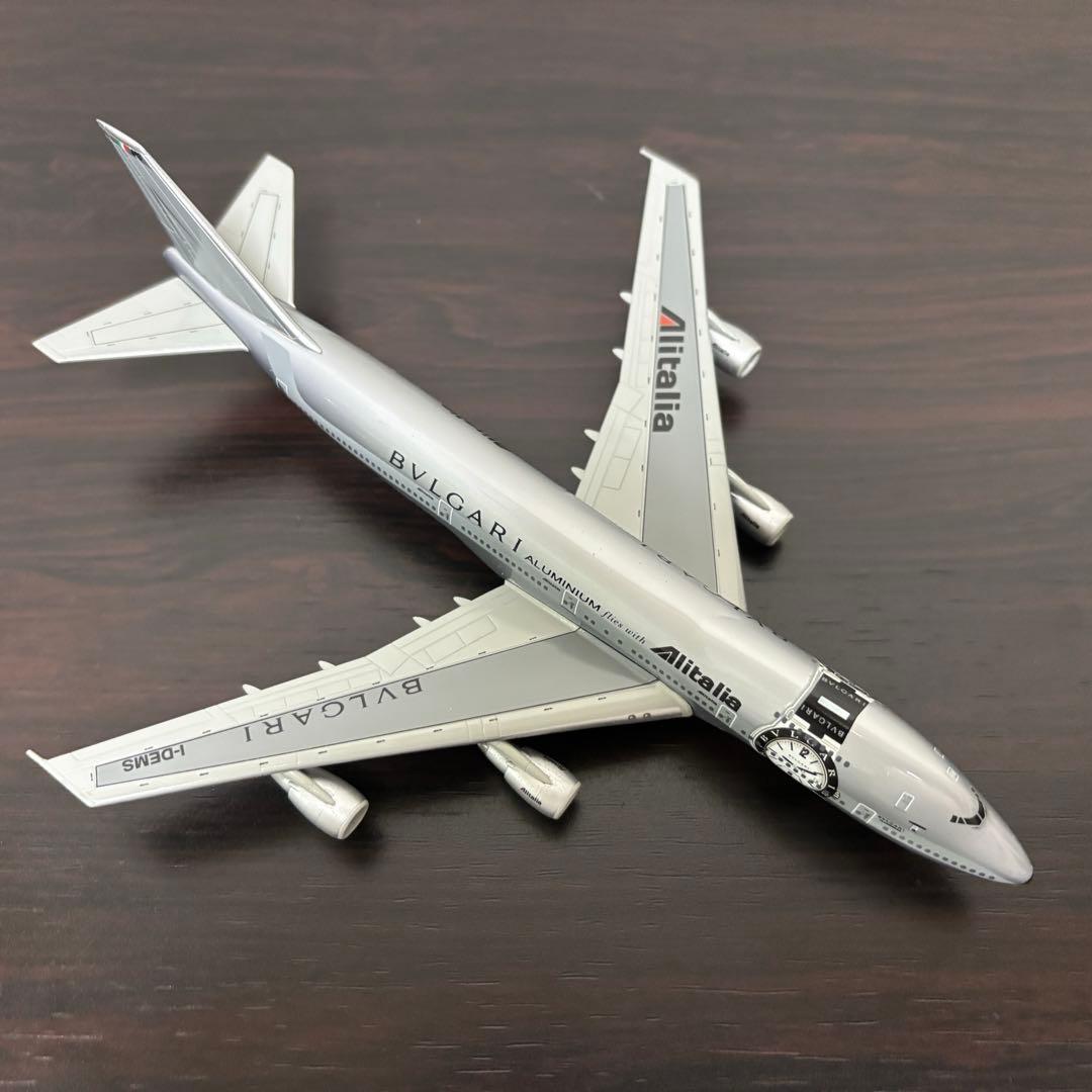 \"ブルガリ\" アリタリア航空 B747-243B Dragon 1/400