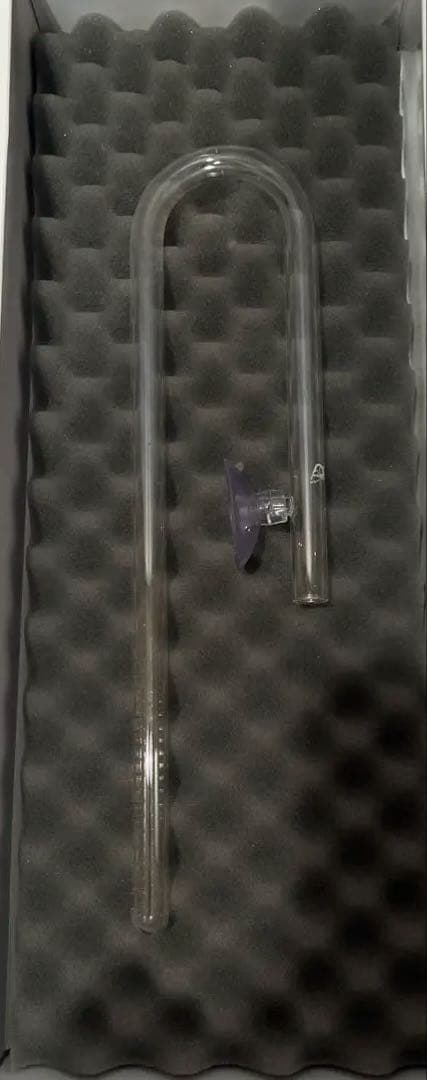 ADA リリーパイプシリーズV-5ガラス製 U字型 水草用エアレーション