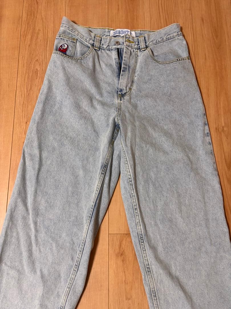 旧ロゴPolar Skate Big Boy ライトブルー S