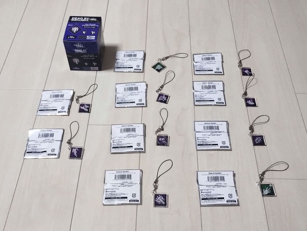 デッドバイデイライト　パークアイコン　缶バッジ　アクリルチャーム　78個セット