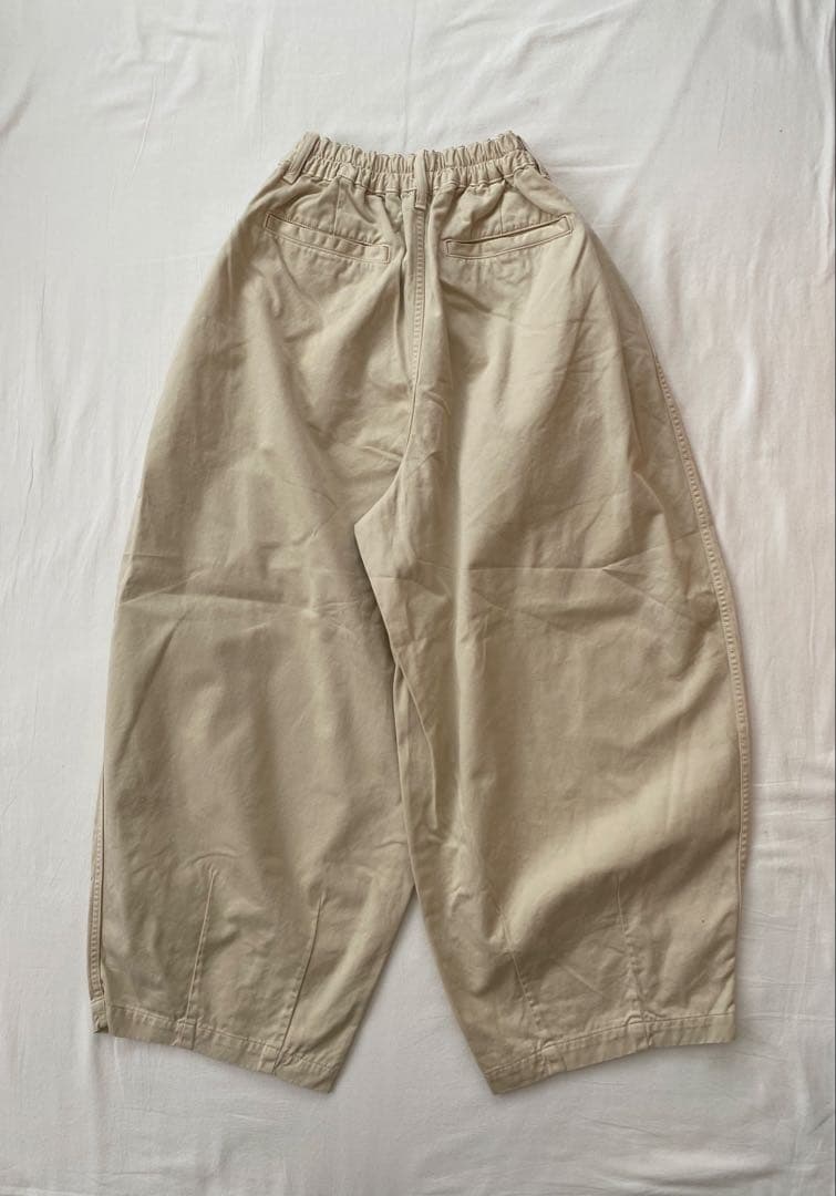 ほぼ未使用　HARVESTY(ハーベスティ) チノクロスサーカスパン