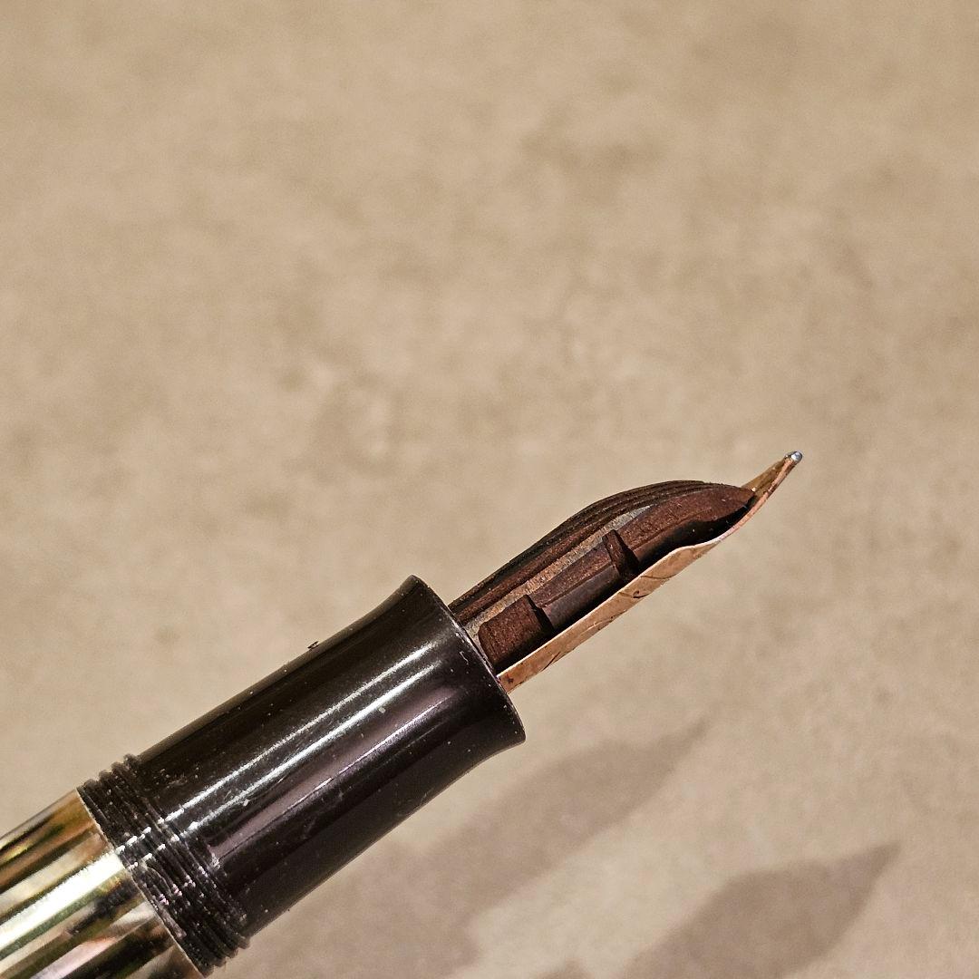 PELIKAN ペリカン 400 茶縞 14K 万年筆 ヴィンテージ