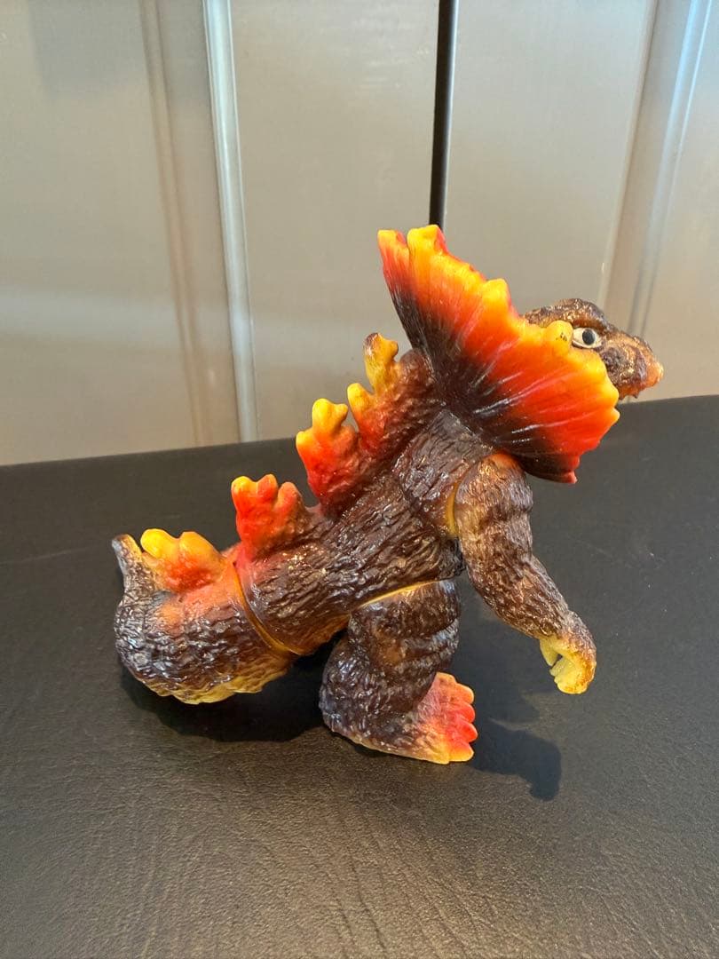 ウルトラマン怪獣ソフビ　キングザウルス製エリ巻き怪獣ジラース　足形足型レア！