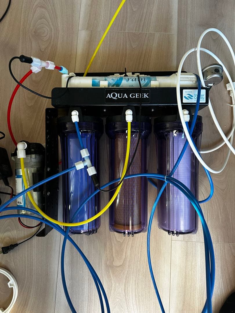 クロノスレイン（説明書あり、加圧ポンプ、交換フィルター1本付き）