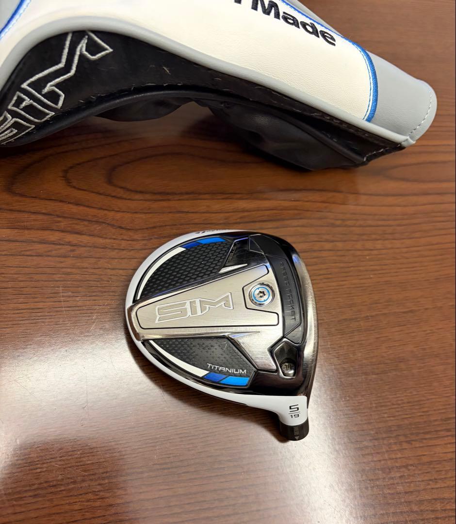 テーラーメイド SIM 5W 19° ヘッド　フェアウェイウッド
