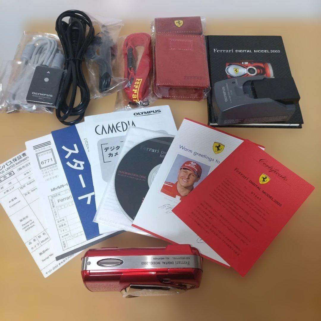 オリンパス フェラーリデジタルモデル2003 Ferrari ほぼ無傷に近い美品