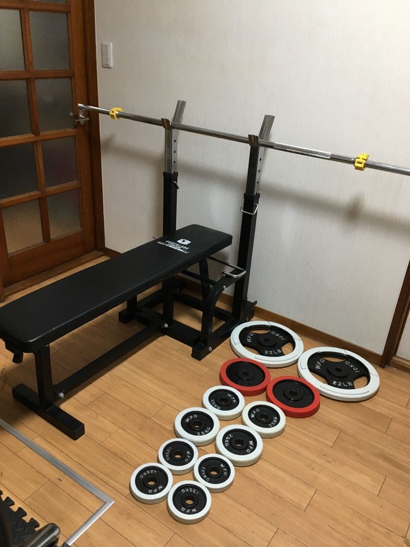 タケコプター 　FIGHTING ROAD ベンチプレスセット55Kg