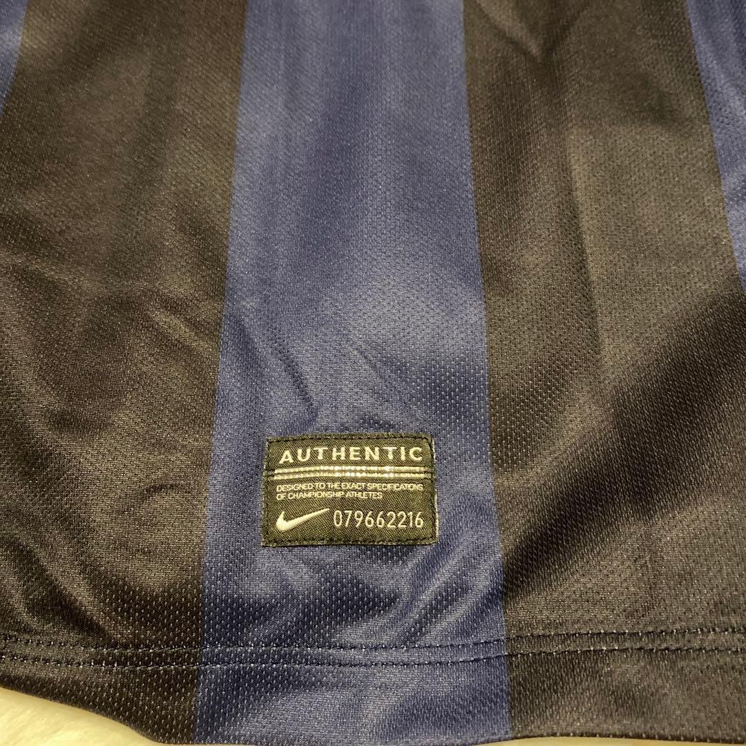 新品　未使用　タグ付き　ナイキ　長友　ミラノ レプリカユニフォーム　M