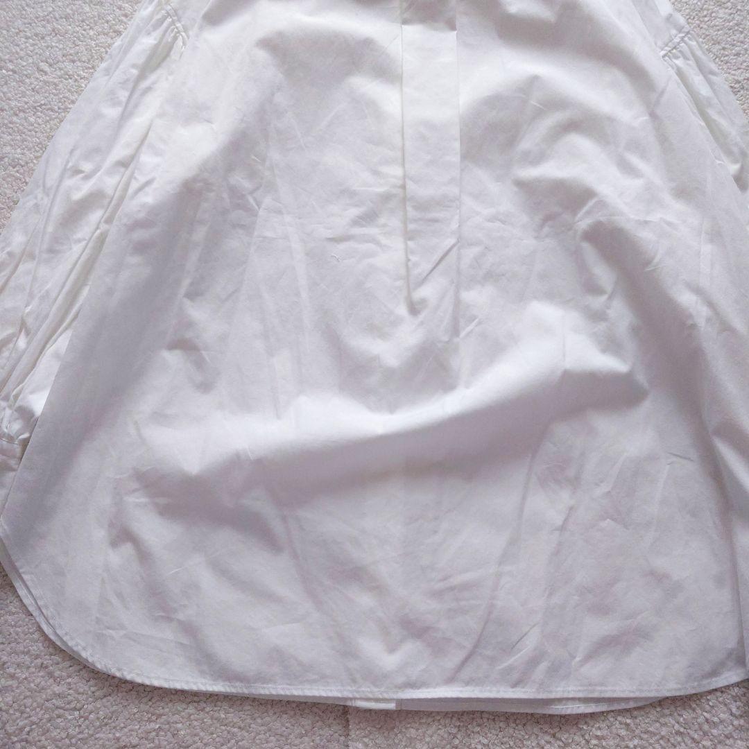 タグ付 23区 洗える CANCLINI ボリュームスリーブ シャツ 大きい