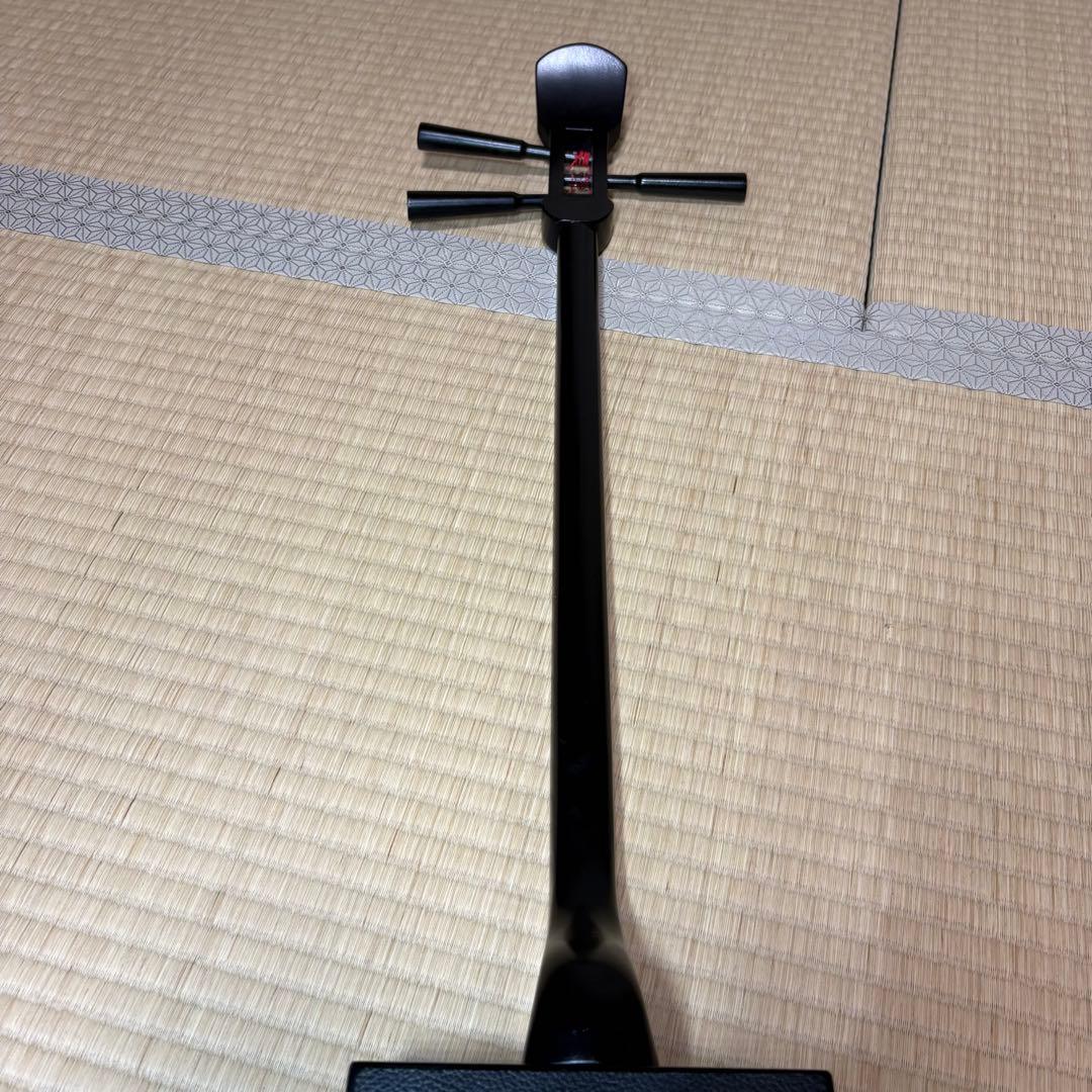 【美品】SHAMIKO(シャミコ) 三味線 ブラック 木目