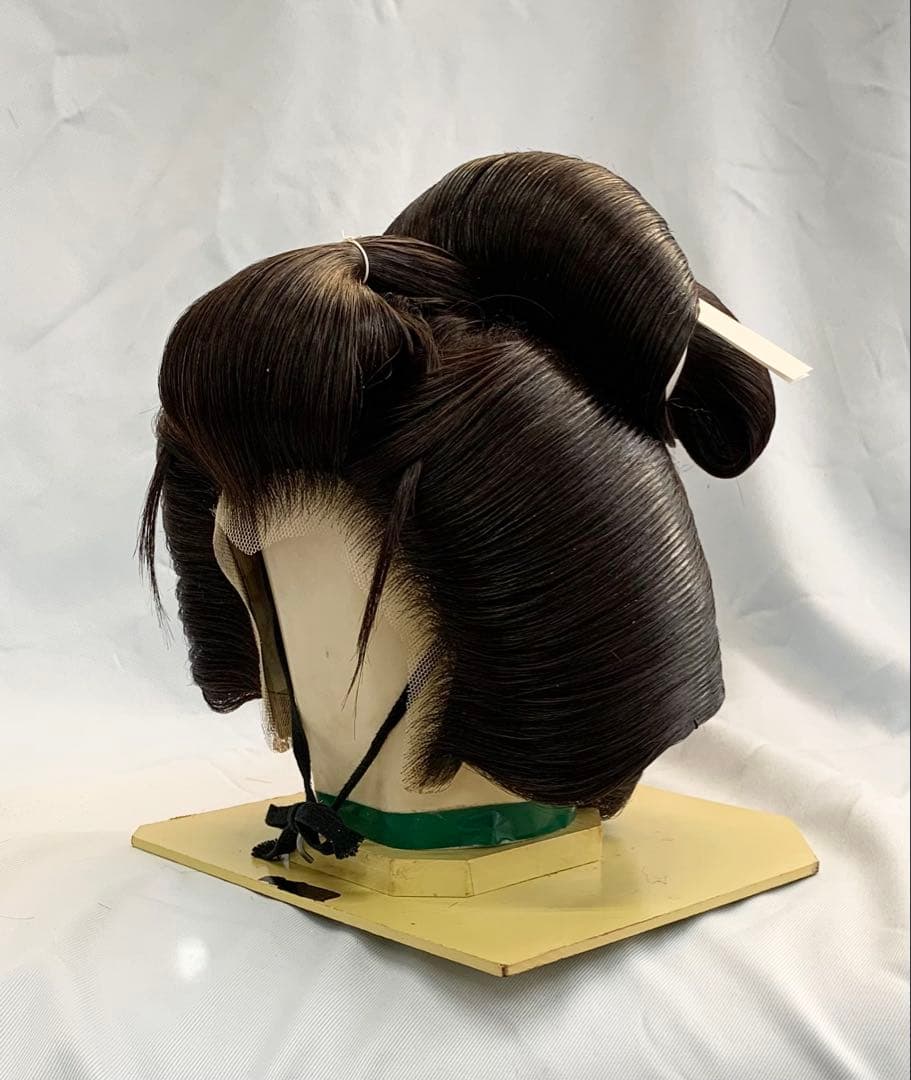 日本髪かつら　大衆演劇かつら　つぶし島田 自然色 サイズ特大