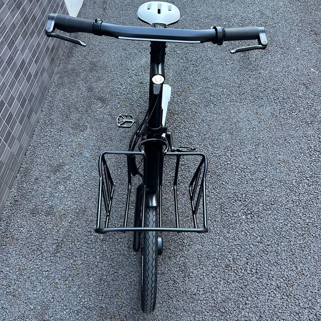 HONBIKE 電動アシスト自転車 前カゴ付走行142キロ