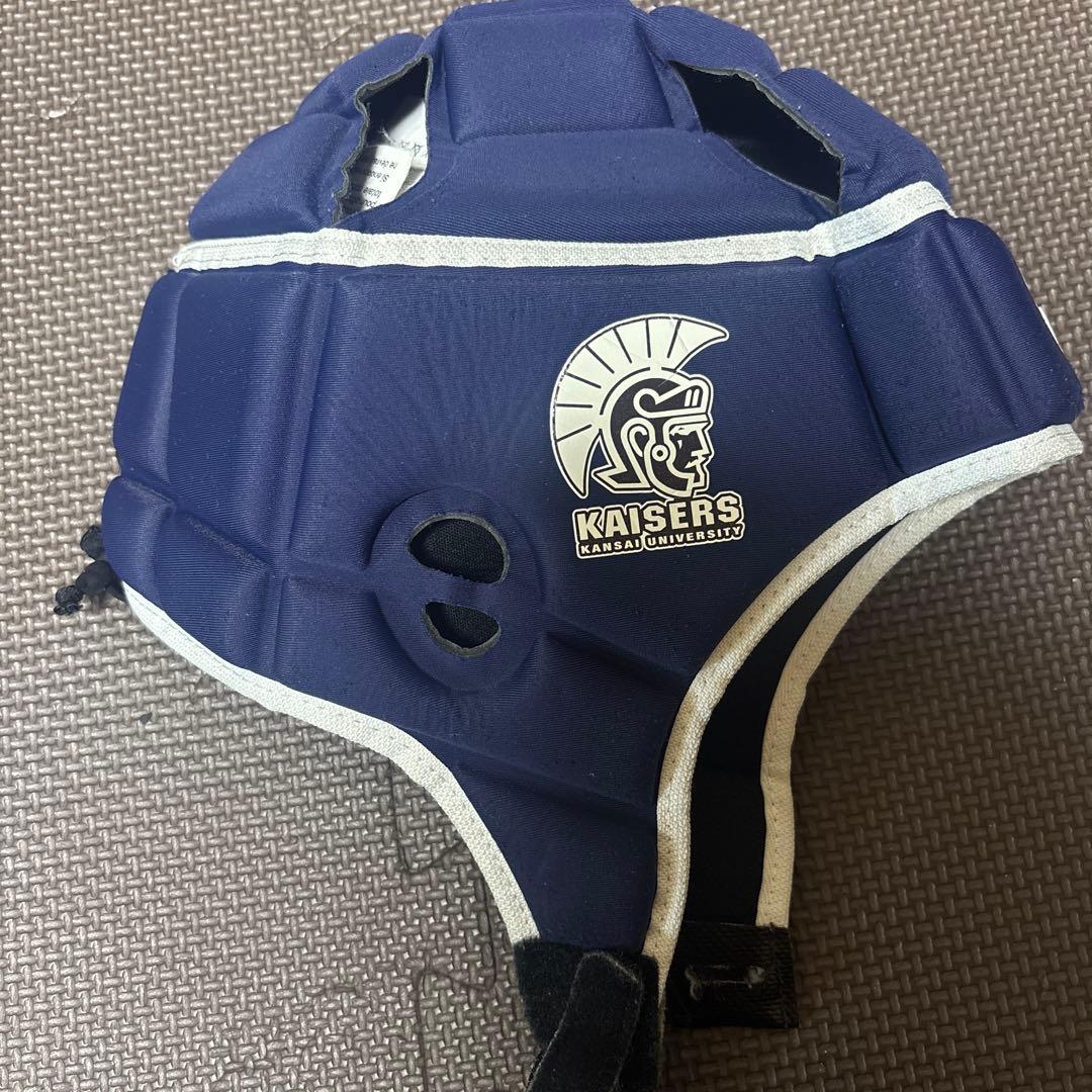 Kaisers ラグビーヘッドギア ネイビー　関大北陽　M