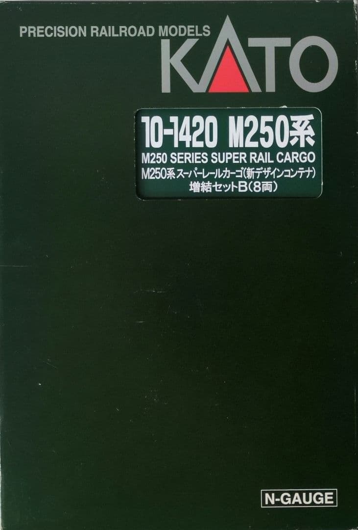 鉄道模型 M250系 新デザインコンテナ 増結セットB 8両