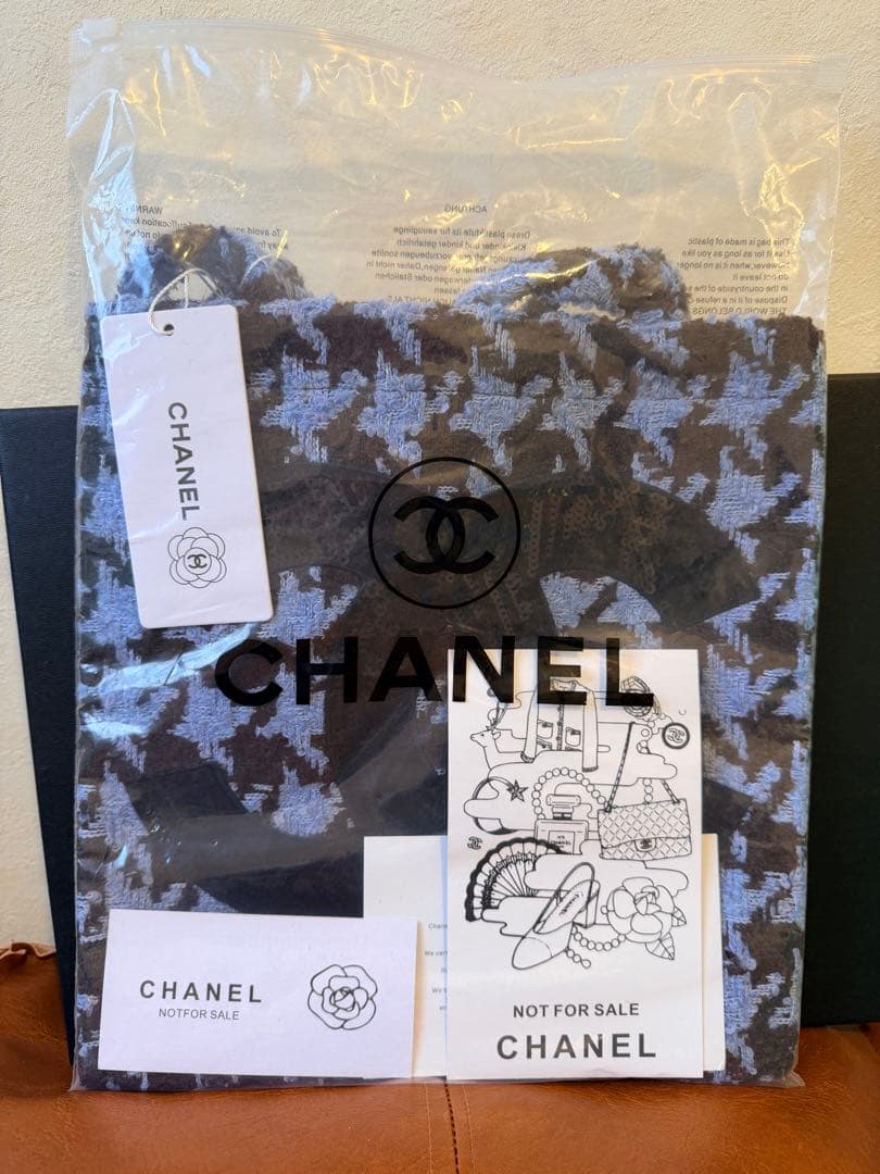 CHANEL シャネル ハウンドトゥース トートバッグ　ショルダーバッグ