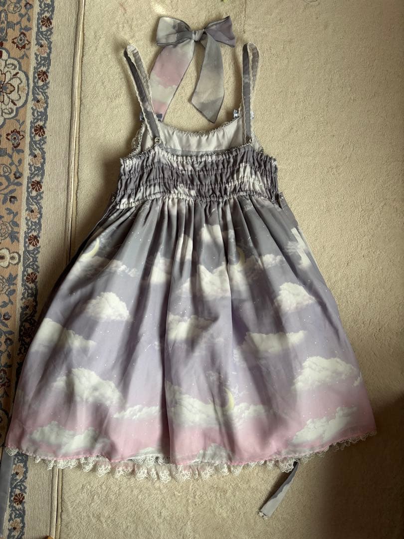 ひ*み様 アンジェリックプリティ ミスティスカイ ジャンパースカートとクリップ