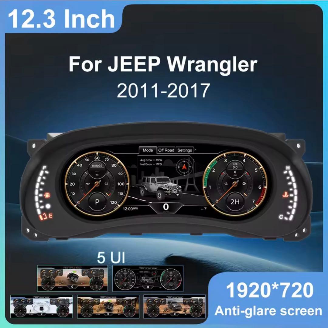 【最終値下げ！早い者勝ち！】希少。Jeep jkラングラー　マルチディスプレ