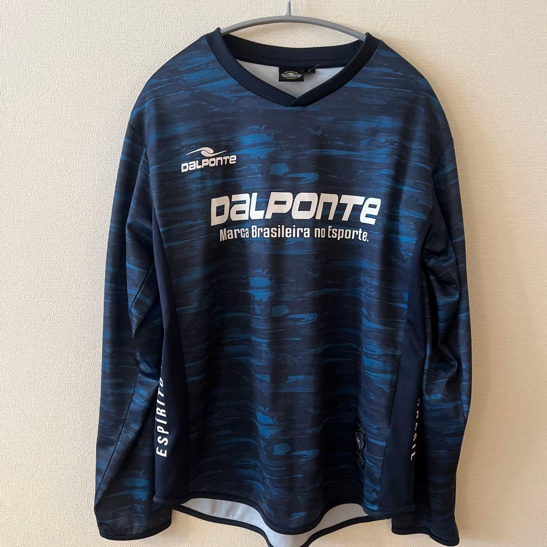 DALPONTE ネイビー 半袖・長袖シャツとショートパンツセット