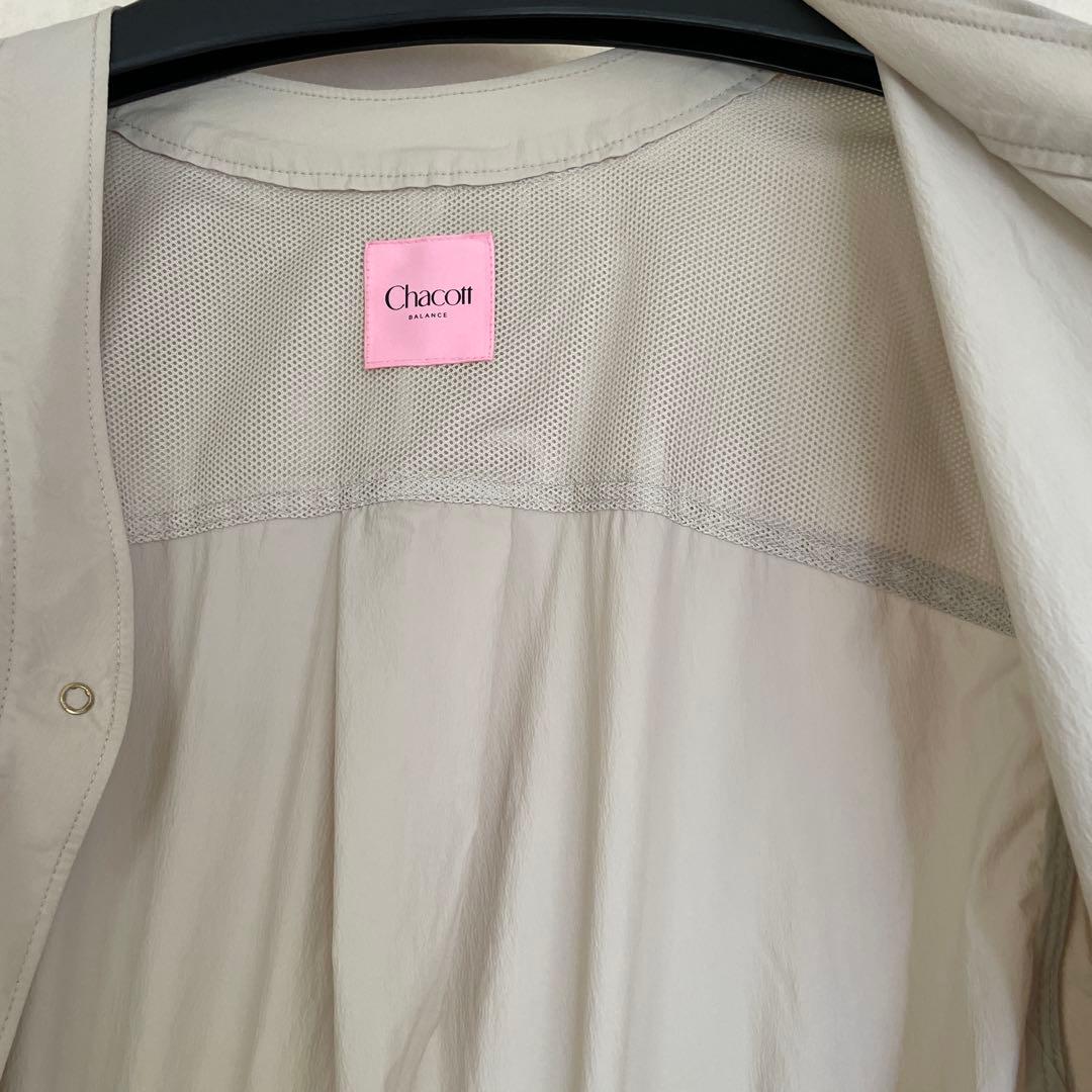 チャコット　ヨガ　エアリーワンピースコート M