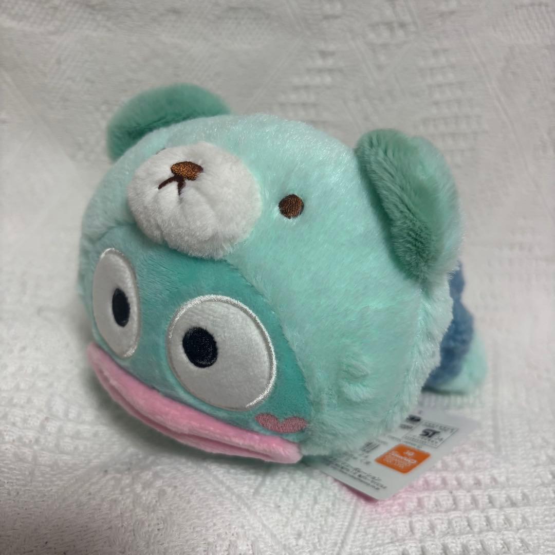 サンリオ　なかよちおむちゅ　ぬいぐるみ　ハンギョドン