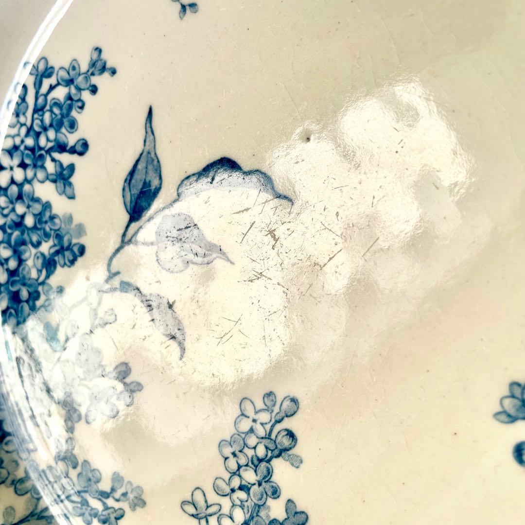 シ*ロ様 サラダ【希少】LILAS リラ平皿プレート　エミール　フランスア