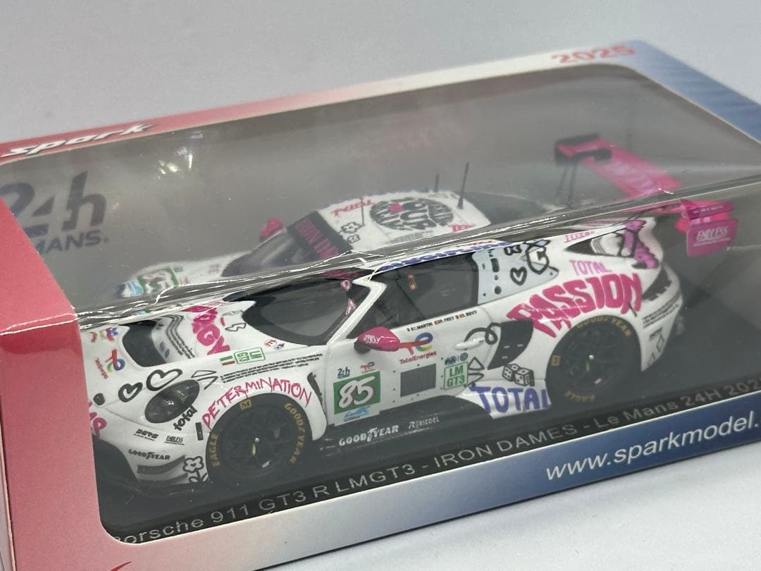 スパーク 1/43 アイアン デイムス ポルシェ 911 GT3R LMGT3