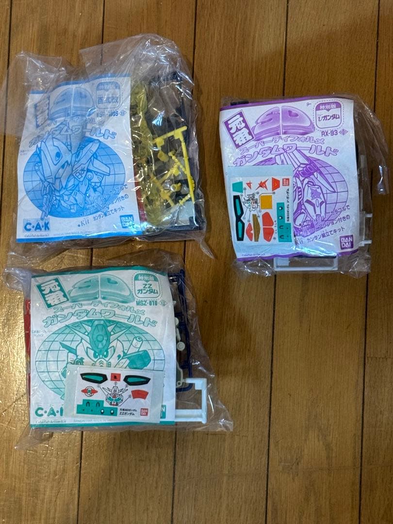 元祖SDガンダムワールド　百式改　Z Zガンダム νガンダム 未開封