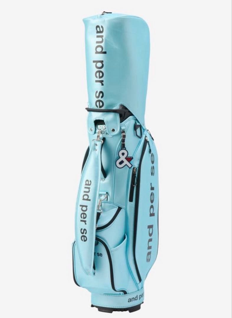 and per se アンパスィ キャディバッグ 2026年モデル　サックス