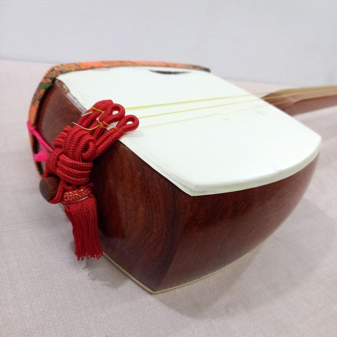 三味線 全長約99cm 和楽器 ハードケース付き 現状渡し