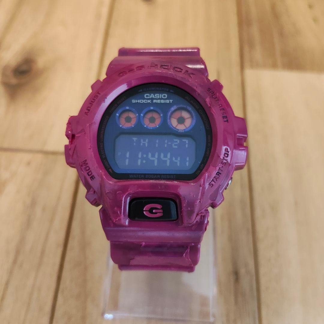 希少品　CASIO　ジーショック　dw-6900pl-4jf クレイジーカラー