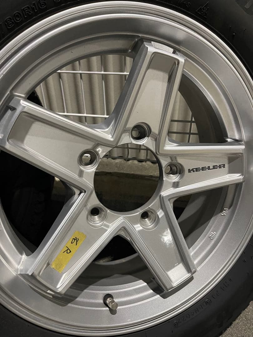 ジムニー 175/80R16 スタッドレスセット4本 美品 バリ溝