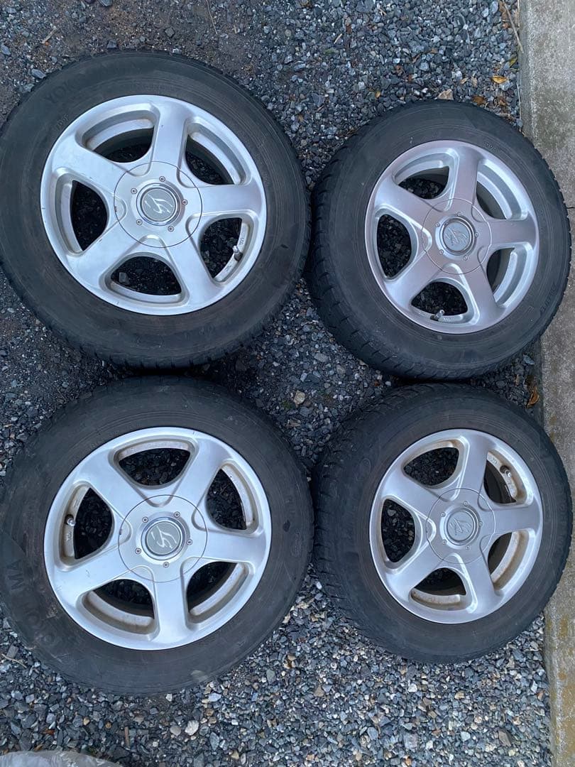 ジ*ジ様 14インチ ホイールセット スタッドレス YOKOHAMA ice G