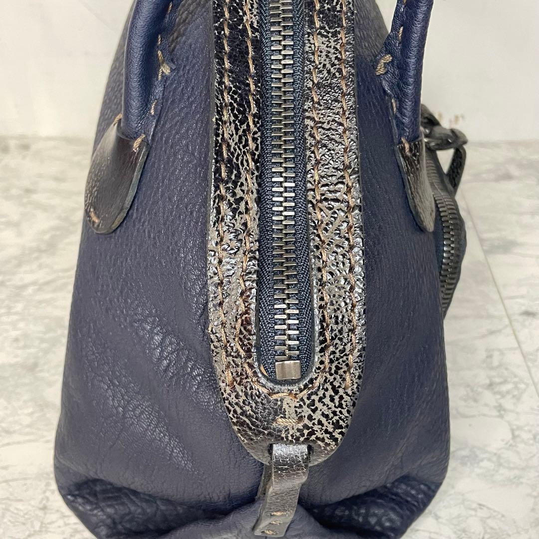 【美品】エンリーベグリン HENRY BEGUELIN レザー ショルダーバッグ