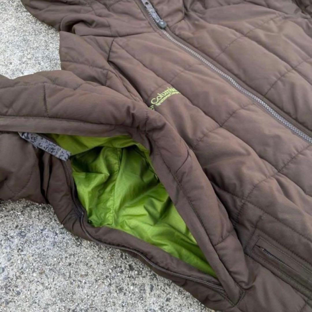ジャケット・アウター 90s Columbia hooded puffer jacket brown
