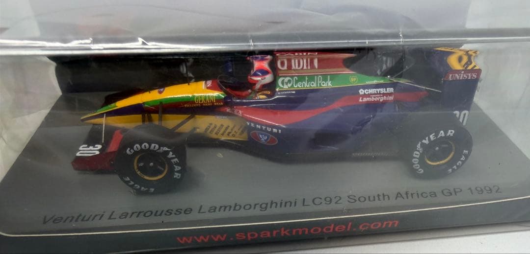 【希少】1/43 スパーク ヴェンチュリ ラルース LC92 片山右京 デビュー