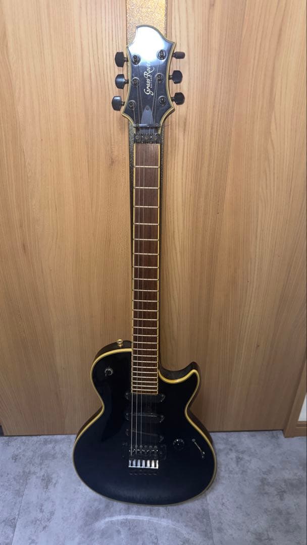 GrassRoots ブラック エレキギター