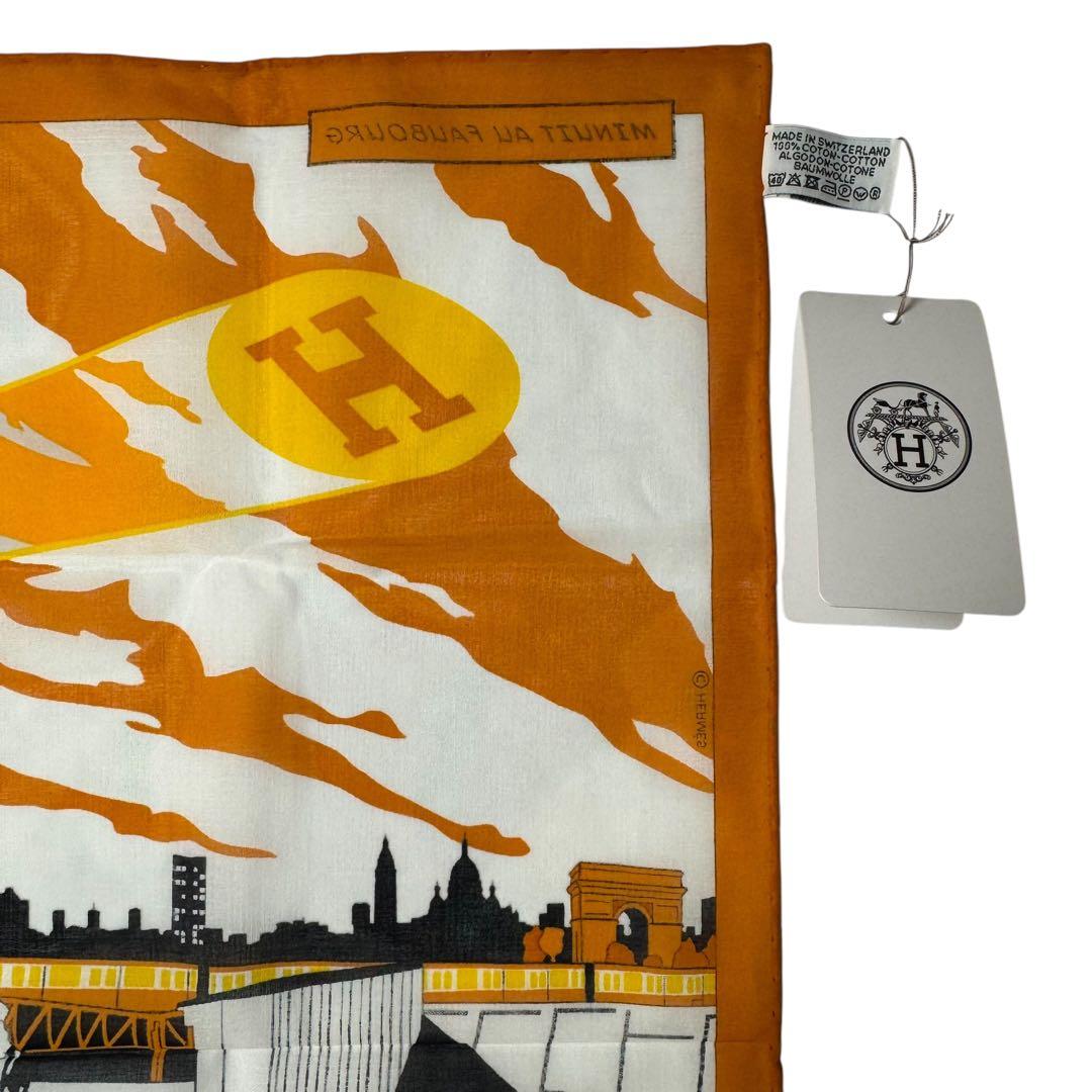 HERMES エルメス カレ40 未使用品 箱付 ハンカチ スカーフ