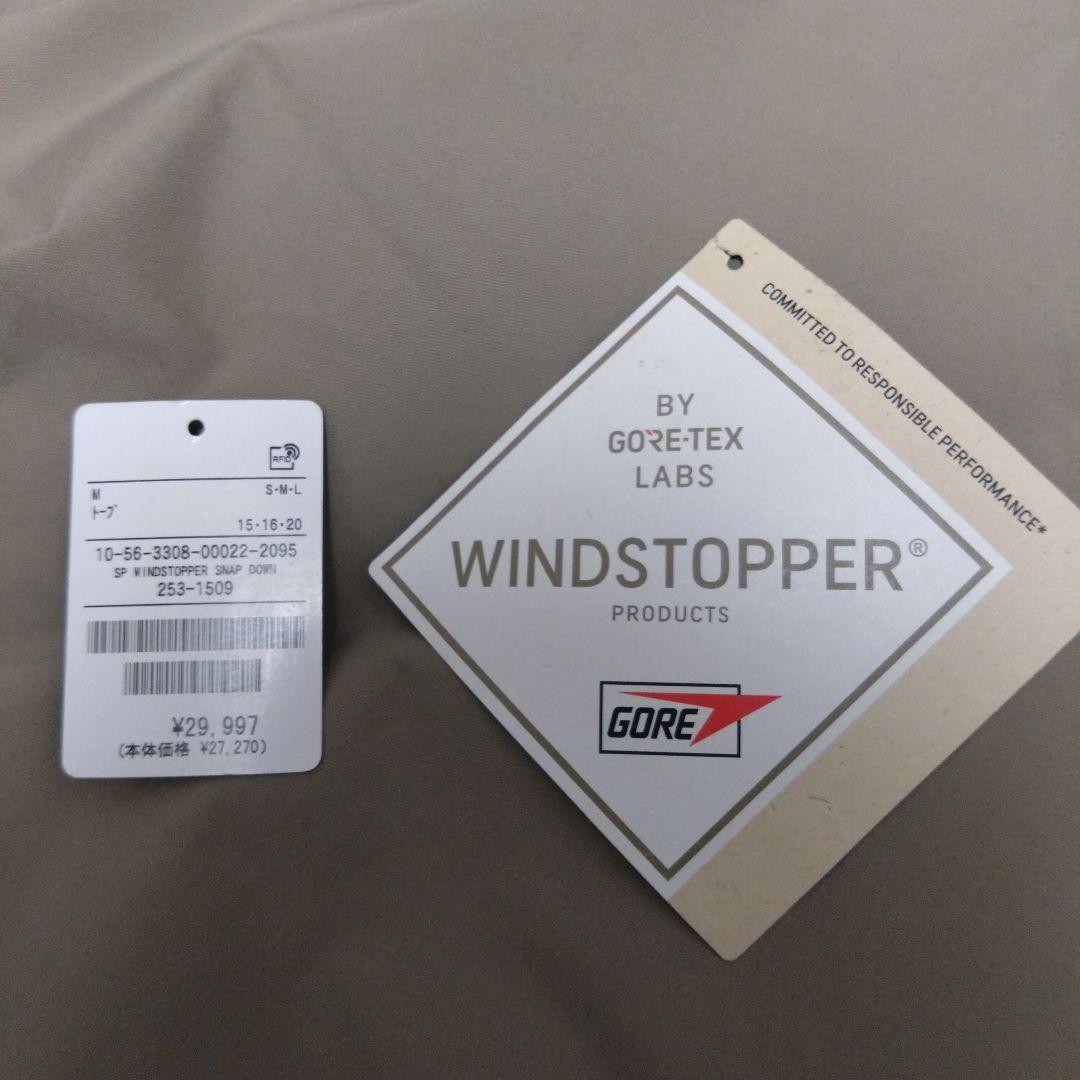 新品 プラスフェニックス 別注 ゴアテックス スナップダウンジャケット ベージュ