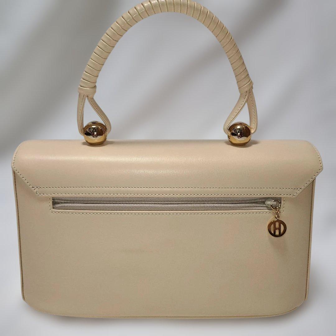 R*n様 濱野ハマノ　フォーマルバッグ　ベージュ 未使用級