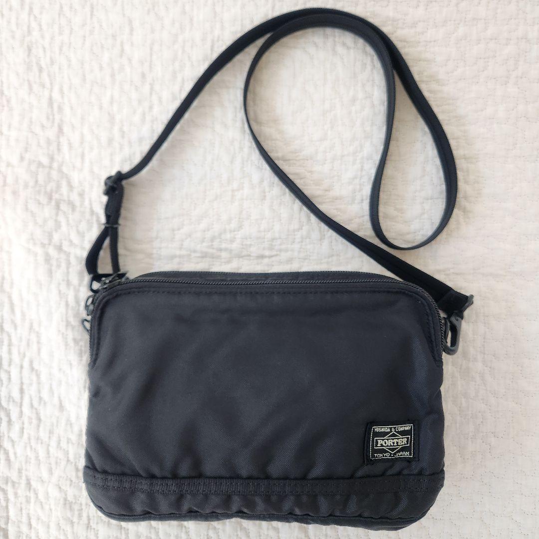 美品★PORTER　ポーター　flash ショルダー　ナイロン　二層式　廃盤