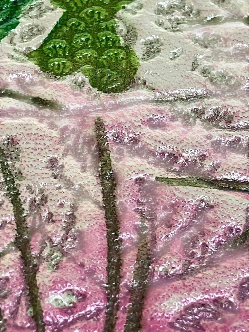 姫路革細工「国宝姫路城」木製フレーム付き