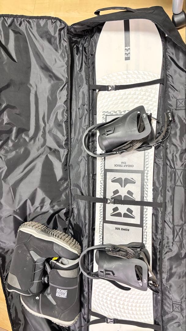 ROMESDSスノボ、スノボビンディングセット